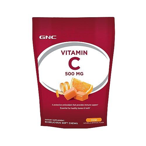 GNC Витамин С таб.жеват.500 мг 60 шт пакет