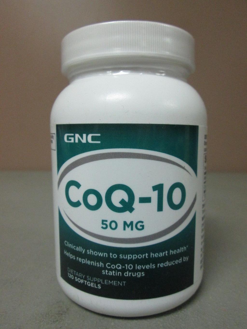GNC Коэнзим Q10 50 мг капсулы 120 шт