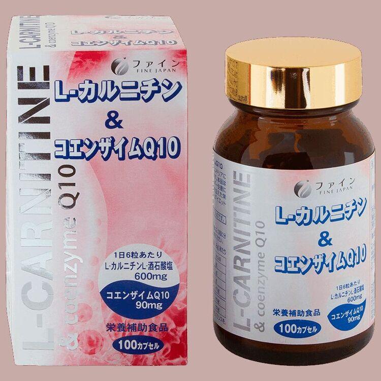 Fine Л-Карнитин с коэнзимом Q10 капсулы 450 мг 100 шт