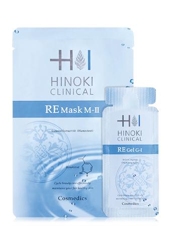 Hinoki Clinical Ре Гибрид Маска для лица увлажняющая лифтинг 2-х компонентная 4,5 г+8 мл 8 шт