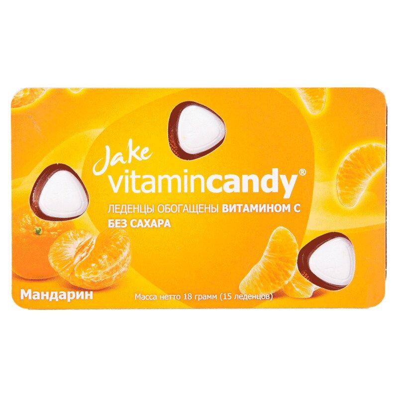Джейк Витамин С Леденцы со вкусом мандарина 15 шт