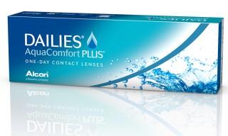 Линза контактная Dailies AquaComfort Plus BC=8,7 -3,25 30 шт