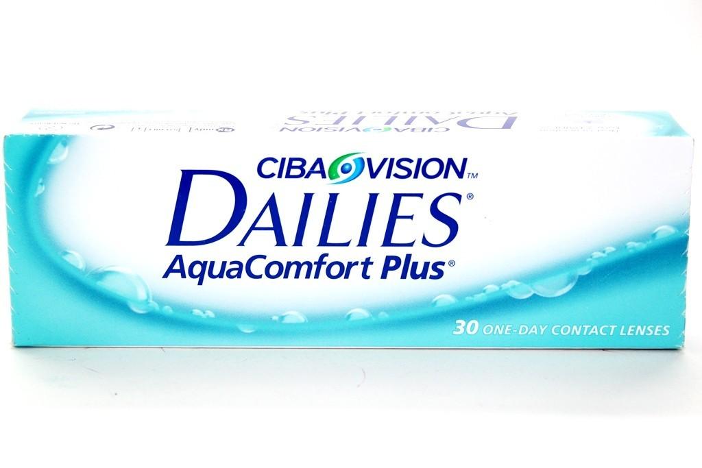 Линза контактная Dailies AquaComfort Plus BC=8,7 -9,00 30 шт
