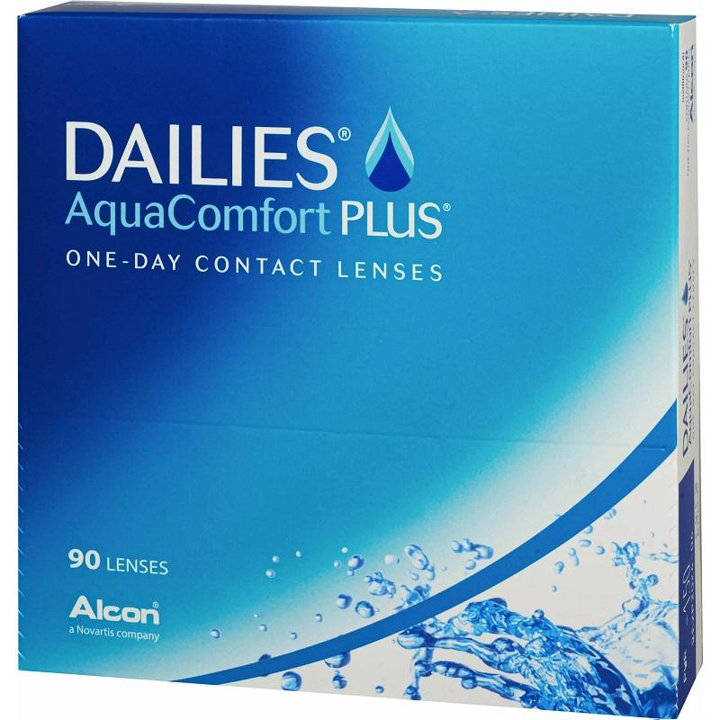 Линза контактная Dailies AquaComfort Plus BC=8,7 -2,50 90 шт