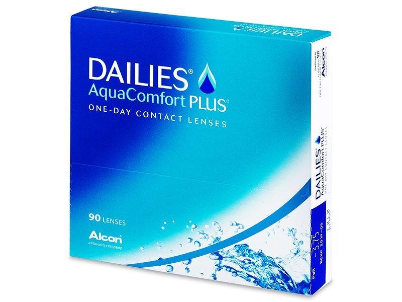 Линза контактная Dailies AquaComfort Plus BC=8,7 -5,00 90 шт