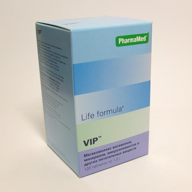 Life Formula VIP Витаминный мегакомплекс таблетки 120 шт