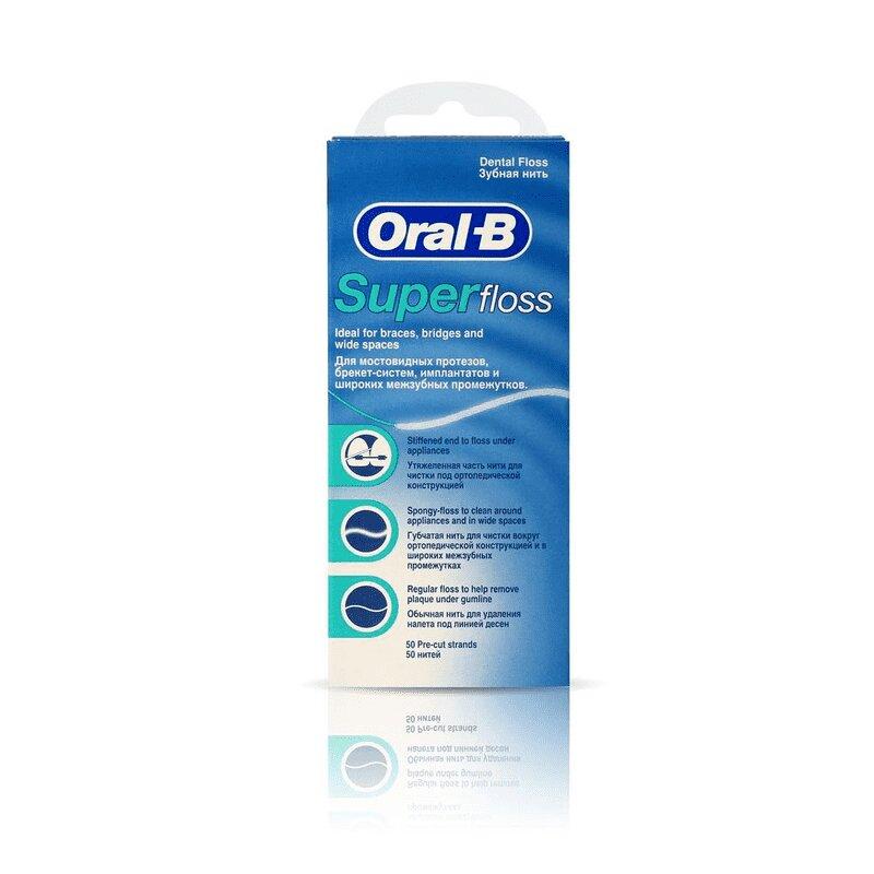 Oral-B Нить зубная Супер Флосс 1 шт