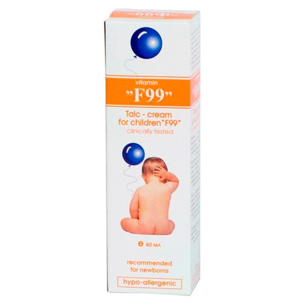 Витамин Ф99 тальк-крем для детей туба 50 мл.