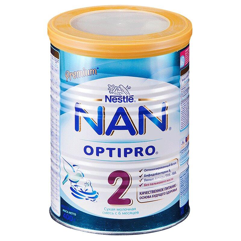 Детское питание Nan 2 молочная смесь 400 г