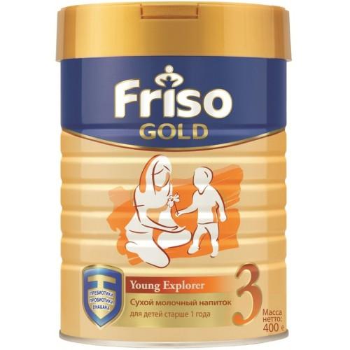 Friso Голд 3 молочная смесь до 3 лет 400 г