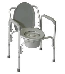 Кресло-туалет облегченное со спинкой