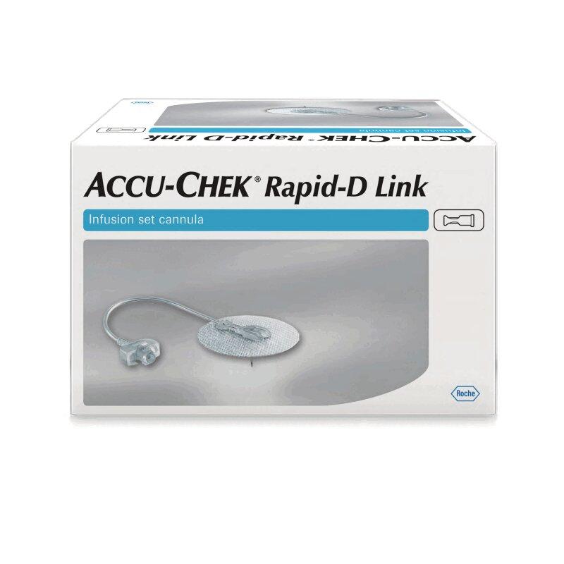 Акку-Чек Репид-Д Линк набор инфузионный с игл. 8мм 25 шт