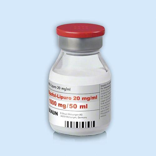 Пропофол-Липуро эмульсия 2% 50 мл фл. 10 шт