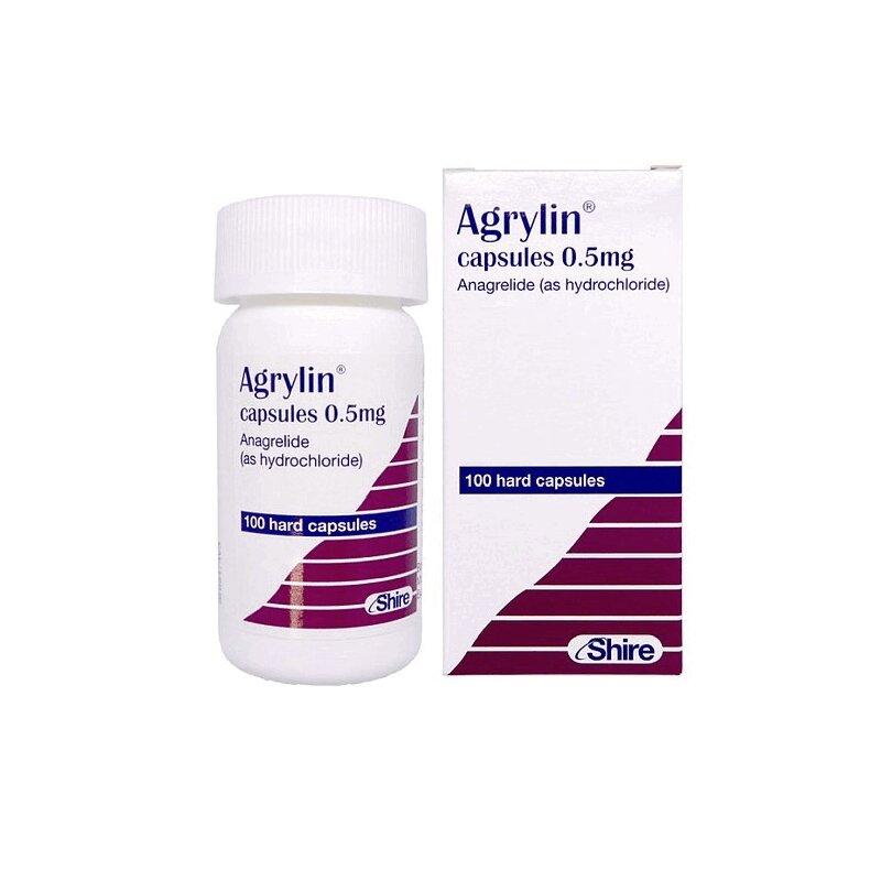 Агрилин капсулы 0,5 мг 100 шт