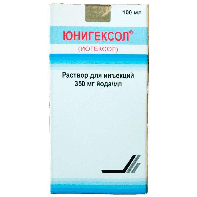 Юнигексол р-р д/ин. 350 мг йода/ мл фл.100 мл 1 шт
