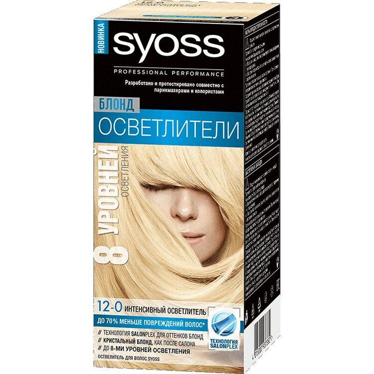 Syoss Колор Краска для волос 12-0 интенсивный осветлитель 115 мл