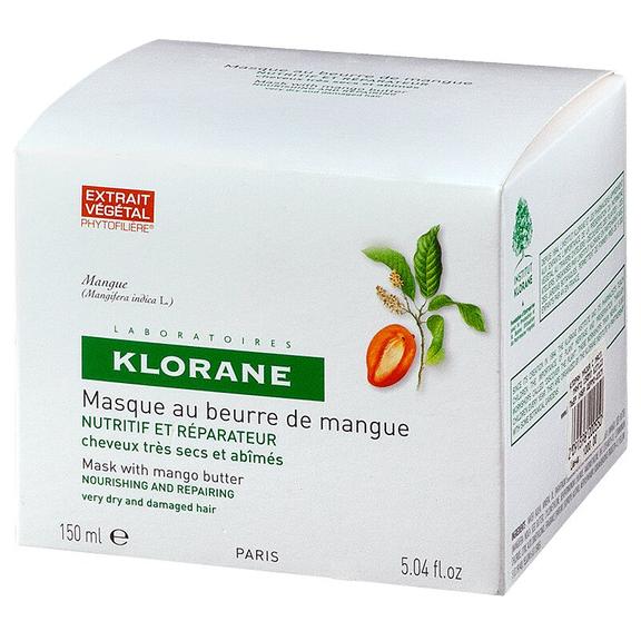 Клоран Маска для сухих и поврежденных волос масло манго 150мл