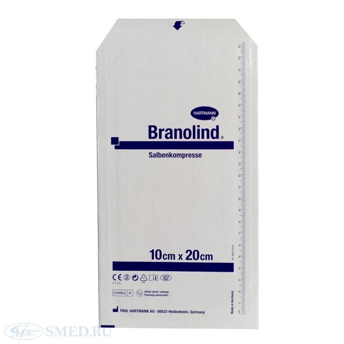 Повязка Branolind N стерильная мазевая 10см х 20см N30