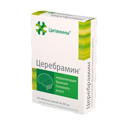 Церебрамин таблетки 10 мг 40 шт