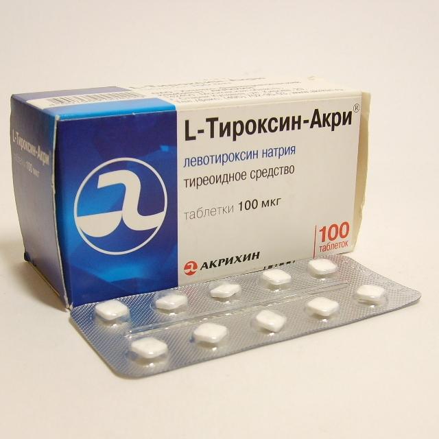 Л-тироксин 100 тб 100мкг N100