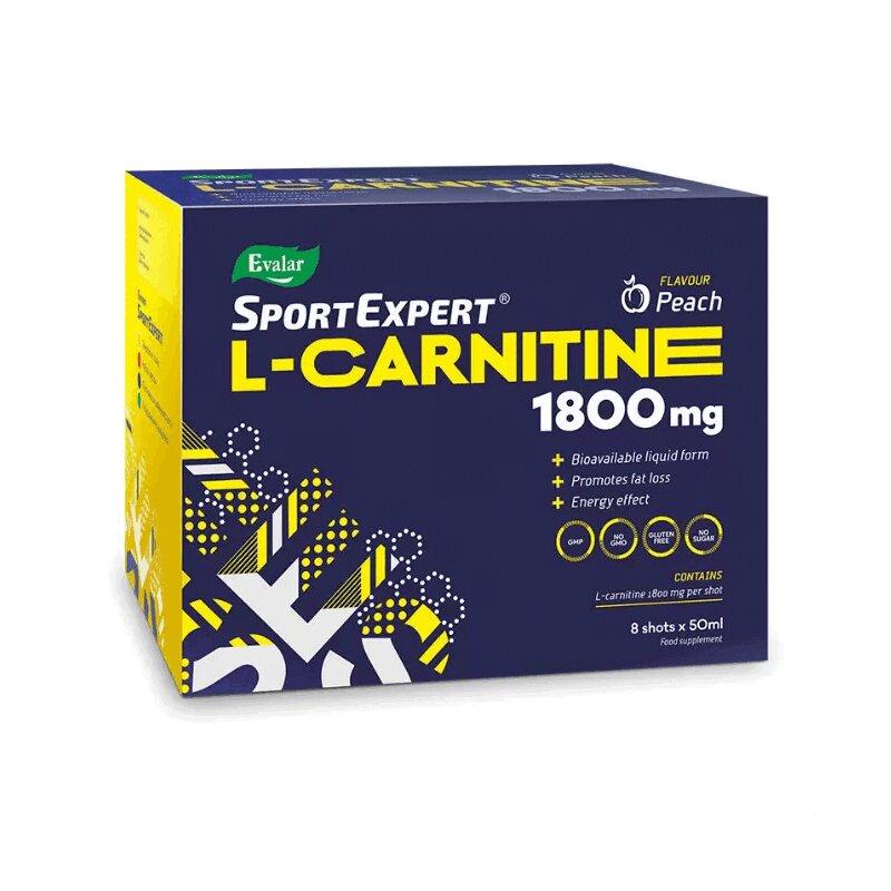 СпортЭксперт Л-Карнитин раствор для приема 1800 мг 50 мл 8 шт