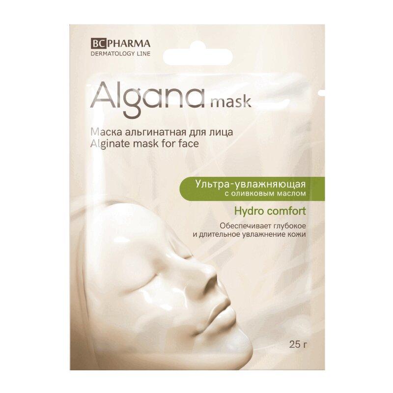 Альгана Маска для лица альгинатная ультра-увлажняющая Оливковое масло 25 г
