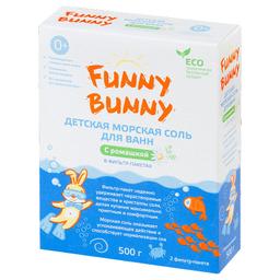 Funny Bunny соль для ванн детская с Ромашкой 500 г 1 шт