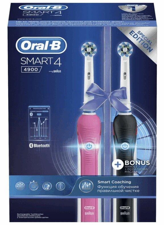 Oral-B Смарт 4900 Набор Щетка зубная электрическая 2 шт