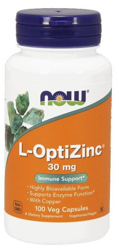 Нау L-Оптицинк капсулы 30 мг 100 шт