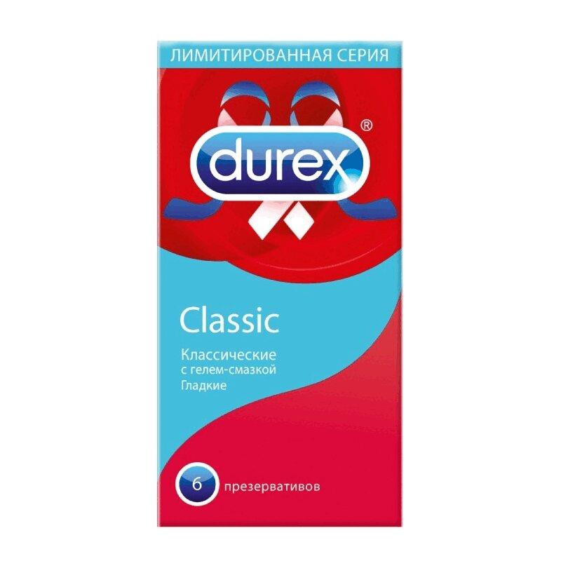 Презерватив Durex Классик 6 шт