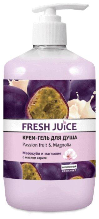 Fresh Juice Крем-гель для душа Маракуйя-Магнолия флакон-дозатор 750 мл
