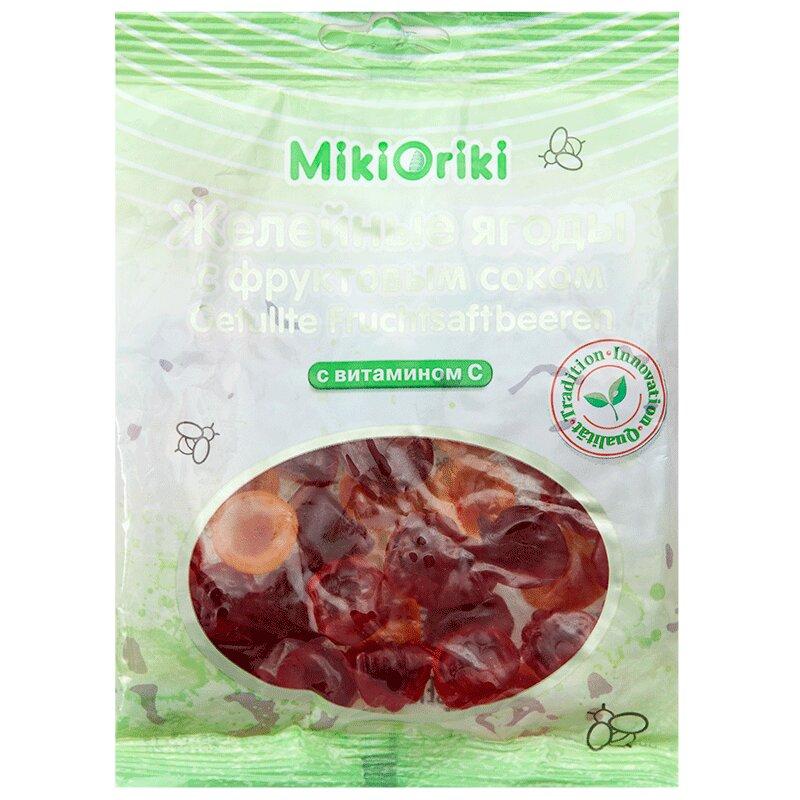 MIKIORIKI Желейные ягоды мармеладные пастилки с фруктовым соком-Витамин С 200 г