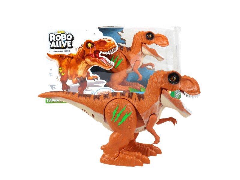 1toy Робо-тираннозавр оранжевый