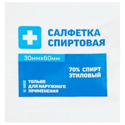 PL Салфетка антисептическая спиртовая 3х6 см 1 шт