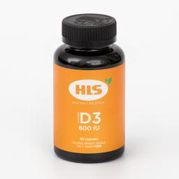 HLS Витамин Д-3 600 МЕ капсулы 60 шт