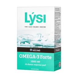 Lysi Омега-3 Форте капсулы 1000 мг 64 шт
