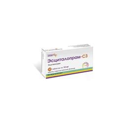 Эсциталопрам-СЗ таблетки 10 мг 30 шт