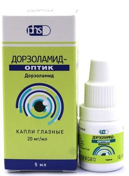 Дорзоламид-оптик капли глазные 20 мг/ мл фл.5 мл