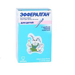 Эффералган сироп 30 мг/ мл фл.90 мл с мерной ложкой