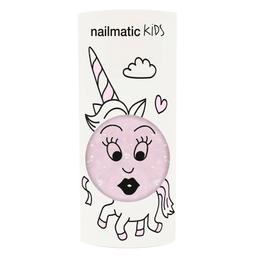 Nailmatic Лак детский светло-розовый с блестками 8 мл