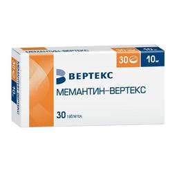 Мемантин-Вертекс таблетки 10 мг 30 шт