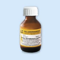 Альфа-Токоферола ацетат (Витамин Е) раствор 300 мг/ мл фл.50 мл 1 шт
