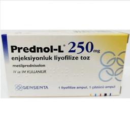 Преднол-Л лиофилизат 250 мг + раств.