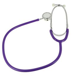 Амрус Стетоскоп медицинский 2-сторонний педиатрический 04-AM507 фиолетовый