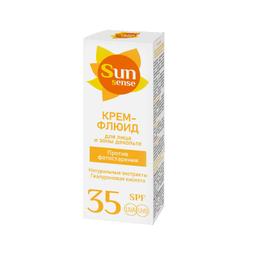Sun Sensе Крем-флюид для лица и зоны декольте SPF35 против фотостарения 75 мл