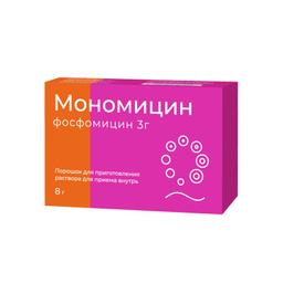 Мономицин порошок для приема 3 г пак.3 г 1 шт