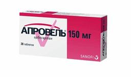 Апровель таблетки 150 мг 28 шт