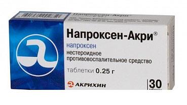 Напроксен-Акри таблетки 250 мг 30 шт