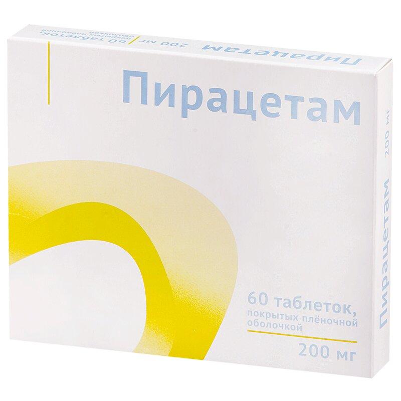Пирацетам таблетки 200 мг N60