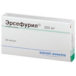 Эрсефурил капсулы 200 мг 28 шт